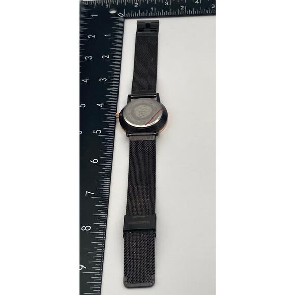 Vince Camuto Women's Watch 34mm Stainless Steel Mesh Band - New Battery WR 100ft - Picture 8 of 9